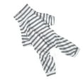 thumbnail image 3 of Combinaison pour Chien, Pyjamas Extensible Rayé à la Mode Mignon Léger Poids Élevé Collier pour la Marche XS, S, M, L, XL, 3 of 8