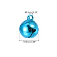 thumbnail image 2 of Cascabel Campanas, 14mm 24 Piezas Pequeñas Campanas para Artesanía Bricolaje Navidad, Azul, 2 of 5