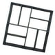 thumbnail image 4 of Adoquines de plástico para bricolaje, hormigón para pavimentación de bricolaje para el hogar y el jardín - Negro, 35x35x3,6 cm 40x40 x4cm B, 4 of 7