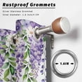 thumbnail image 2 of Outdoor Curtains for Patio Waterproof, Blue Purple Floral Outdoor Privacy Panels Grommet, Spring Country Hydrangea Flower Truck Blackout Outside Curtains for Porch/Cabana 54"x95", 1 Panel, 2 of 8