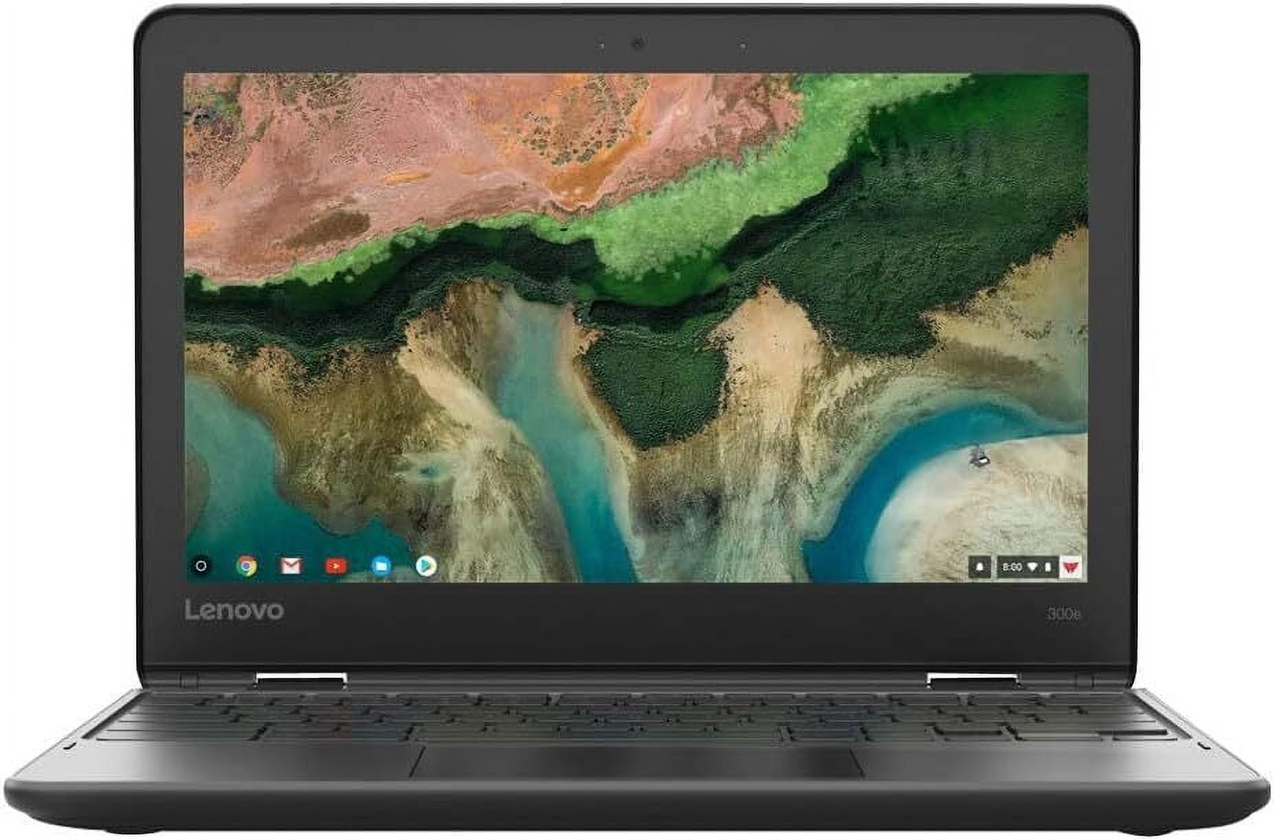 Restored Lenovo 500E Chromebook 1st Gen Celeron N3450 4GB Ram 32GB