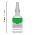 thumbnail image 2 of Super Colle pour Réparation de Métal Plastique Résine Céramique Verre 50 ml, 2 of 8