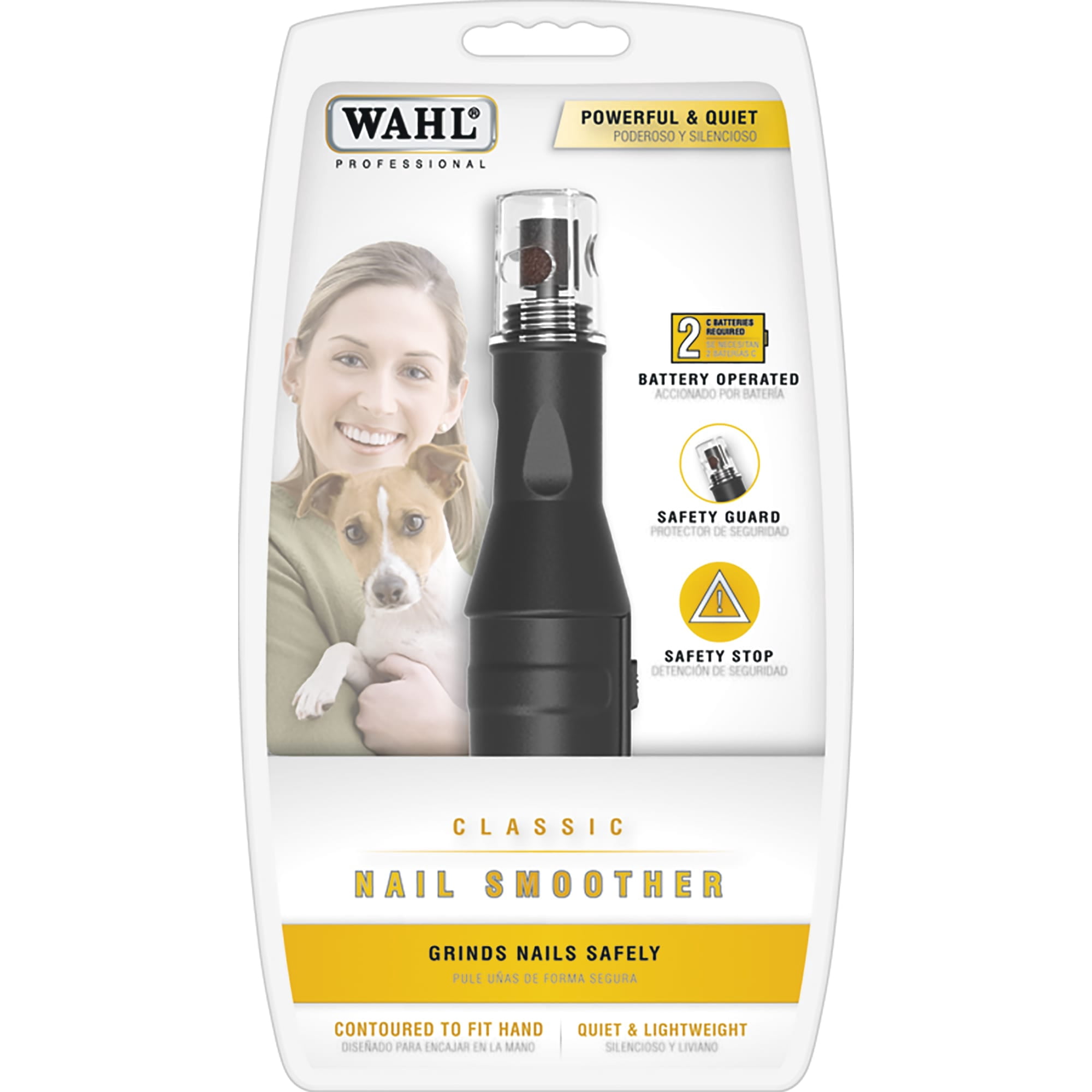 Wahl Professional Animal Pet, Dog, and Cat Classic Nail Grinder Trimming Kit (#5971),Black,9 OZ