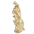 thumbnail image 1 of Hand Statue Rose Holding Design Eco Friendly Resin Elegant Retro Style Rose Holding Statue For  Hotel, 1 of 8