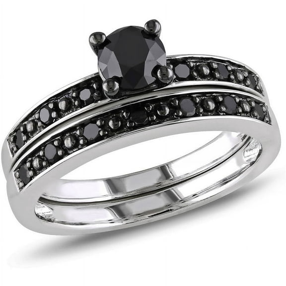 Everly Women's Diamond Sterling Silver Bridal Set