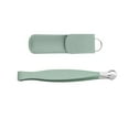 thumbnail image 5 of Universal Nose Hair Trimming Tweezers Round Tipped Tweezers for Facial Nasal Green with Pouch, 5 of 10