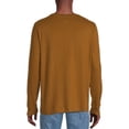 thumbnail image 4 of George Men's Crewneck Tees with Long Sleeves, 3-Pack, 4 of 5
