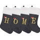 thumbnail image 4 of Wmhnj Calcetn navideño con piernas de Pap Noel en 3D y diseño de rbol. Decoracin festiva para colgar, ideal para regalos y dulces navideños., 4 of 9