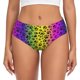 thumbnail image 1 of Fotbe Animal Paw Rainbow Calzones Estampados para Mujer – Ropa Interior de Algodón, Cómoda, Suave y Elástica-X-Small, 1 of 6