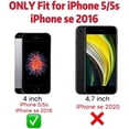 thumbnail image 2 of Funda de teléfono ORETECH diseñada para iPhone SE de primera generación/5/5S, 2 of 7