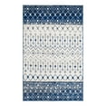 thumbnail image 3 of Unique Loom Tribal Trellis Collection Area Rug - Alami (5' 3" x 8' Rectangle Ivory Navy Blue/Gray), 3 of 11