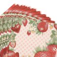 thumbnail image 3 of HAMPPLIES Lot de 2 Serviettes Fraise Serviettes en Papier Jetables Décoratives pour Pique-Niques et Rassemblements en Plein Air, 3 of 7