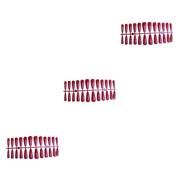 Seitruly 24 Uds. De uñas postizas extralargas, puntas de uñas postizas, decoración para mujeres, suministros para uñas, accesorio de manicura, Type1 NO1 Seitruly CBP456254