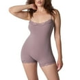 thumbnail image 2 of Body moldeador de encaje para mujer, con refuerzo sin costuras y control ligero en toda la prenda. Top de poliéster para mujer., 2 of 5