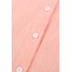 thumbnail image 4 of ABPHQTO Camiseta sin mangas rosa con botones y cuello vuelto para mujer, 4 of 5