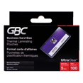 thumbnail image 1 of Tarjetas de presentación GBC HeatSeal UltraClear de Laminating Pouches, paquete de 100, 1 of 5