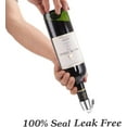 thumbnail image 4 of 2 Pack Stainless Steel Wine Stoppers, Reusable Wine Bottle Stopper Sealer with Silicone Plug, Beverage and Wine to Keep Fresh, Ideal Gift for Wine Lover, 4 of 7