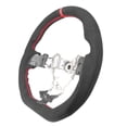 thumbnail image 3 of Ikon Motorsports Compatible with 15-21 Subaru WRX & STI Steering Wheel Alcantara + Red Stitching + Red Line, 3 of 8