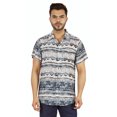 thumbnail image 1 of Inkmeso Casual Button Down Printed Shirts For Mens Short Sleeve Regular Fit Beach Shirt, 1 of 7