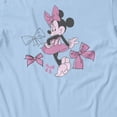 thumbnail image 3 of Disney Minnie Mouse Men's Bows Of Fashion Sketch T-Shirt (Light Blue, S-XXXL), 3 of 4