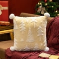 thumbnail image 1 of Decoraciones navideñas, adornos navideños, regalos de Navidad, cojín cuadrado para árbol de Navidad, cojín para sofá, peluche, juguete de regalo, almohadas de peluche, 1 of 6