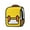 Yellow, variant on Backpack Cute Cartoon 3D Jump Style 2D Drawing from Comic Paper Anime Bookbag Supplies Fun Daypack，Casual Style Lightweight Canvas Backpack Bag Travel Daypack