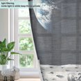 thumbnail image 4 of Yayeee Window Curtains Set of 2 for Living Room Light Filtering 63"x42", Sitting on The Moon, 4 of 7