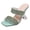 Green, variant on Vedolay Dressy Sandals Platform Sandals Women Cute Slides with Comfort Memory Foam,Black 7