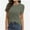Deep Gray, variant on Women's Slim Fit Short Sleeve Crew Neck T-Shirt - Summer Casual Basic Tee Top