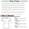 thumbnail image 2 of USSUMA Summer Tops for Women 2025 Fashion Women Casual Chiffon Short Sleeve V-Neck Solid Loose Tops Blouses Casual Sales Wine Polyester XXL, 2 of 4