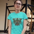 thumbnail image 3 of Tee Hunt Biker Til I Die Women's T-Shirt Novelty T-Shirt Live to Ride Motorcycle Rider MC Tee, Light Blue, XX-Large, 3 of 5