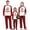 Red, variant on Ihaphap 2025 We Are Family Green Christmas Matching Pajamas Set, M-Women
