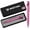 Pink, variant on Bastion Aluminum Slim Bolt Action Pen, Jet Black, Ballpoint Refillable, 1 Count