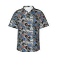 thumbnail image 2 of Picia Video Game Gentle Cotton Regular Fit Short Sleeve Casual Hawaiian Shirt for Men-Small, 2 of 9
