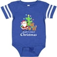 thumbnail image 3 of Inktastic Baby's 1st Christmas with Santa Reindeer and Tree Boys or Girls Baby Bodysuit, 3 of 5