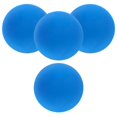 thumbnail image 3 of Rubber Racquetball Squash Racket Balls Professional Training Equipment Mini Size Blue 4Pcs, 3 of 5