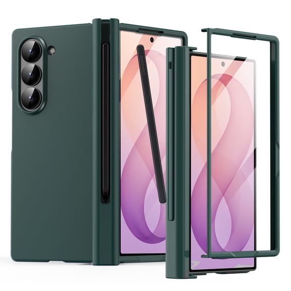 For Samsung Galaxy Z Fold8 Ultra Case Hinge Protector Built-in Screen Protector Shockproof Heavy Duty Protection Cover