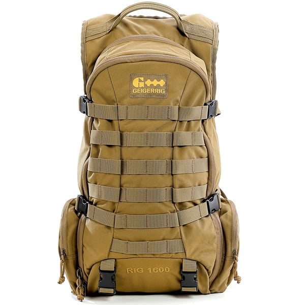 Geigerrig Tactical 1600 Hydration System 100oz Coyote by Gegerrig