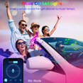 thumbnail image 4 of Luz interior de coche Keepsmile LED Strip APP Control, 4 of 7