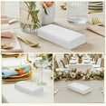 thumbnail image 6 of OUNONA Absorbent Thickened White Paper Napkins for Home Use Elegant 50Pcs, 6 of 8