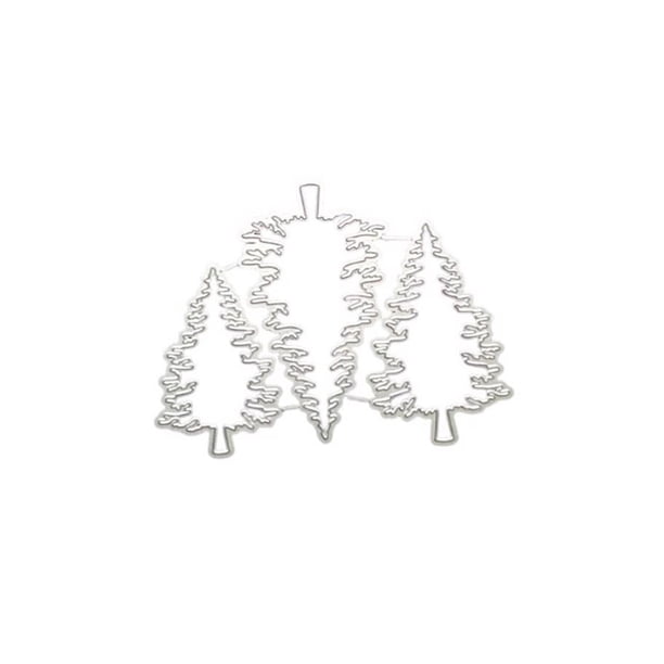 Inteprter Bonitos y bonitos troqueles para cortar, molde para manualidades DIY, moldes de grabado de acero al carbono resistentes al desgaste, Herramientas de estampado Plata Tipo 4.3888A