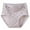 Silver, variant on Maplenight Women's Cotton Underwear Stretch Breathable Soft Comfy Briefs Printed Assorted High-Waisted Ladies Panties