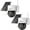 2pcs, variant on Xega XG-03-US4G Outdoor 2K HD 2-Channel 4 MP Surveillance Camera with 2x 6W Solar Panel, Other, 2-Pack