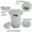 Gray, variant on iDzn Pack of 2, Twins tw & in Novelty Rompers For Babies, Newborn Baby Unisex Bodysuits, Infant Jumpsuits, Toddler 0-24 Months Kids One-Piece Oufits