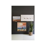 Kalalou Inc Framed Acrylic Painting - Elk