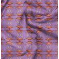 thumbnail image 1 of Soimoi Purple Cotton Duck Fabric Crabs Ocean Print Sewing Fabric Yard 42 Inch Wide, 1 of 6
