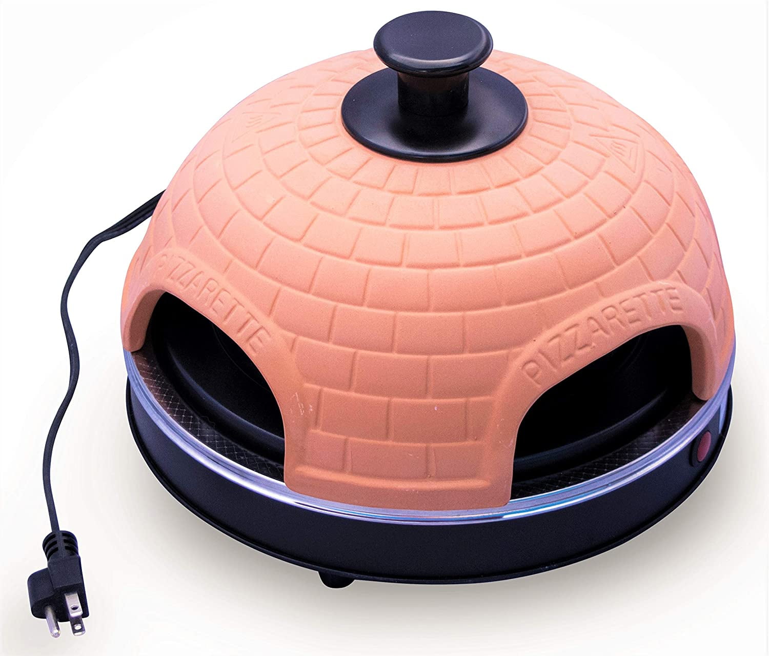 The World's Funnest Pizza Oven” – 6 Person Model - Countertop Pizza Oven – Europe's Fav Tabletop Mini Pizza Now Available In The USA – Dual Heating Elements - Walmart.com