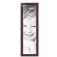 thumbnail image 2 of ArtToFrames 8" x 28" Cherry Picture Frame, 8x28 inch Red Wood Poster Frame (WOM-4095), 5 Pack, 2 of 5