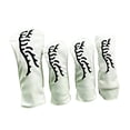 thumbnail image 2 of harper 4 Pieces Wood Golf Head Covers Set, Golf Wood Club Headcovers, Waterproof Putter White, 2 of 10
