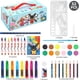 thumbnail image 2 of Bing Kids 52pc Colouring Art Stationery Set with Watercolour Felt Tip Pens Crayons and Pencils Travel Set for Children, 2 of 5